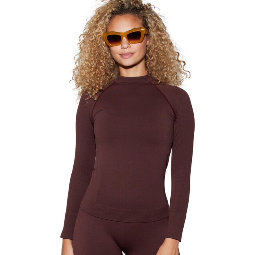 Halfdays Johnson Top in Discontinued Shade Espresso LIKE NEW